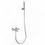 Grifo de baño termostático Monza níquel cepillado de Imex